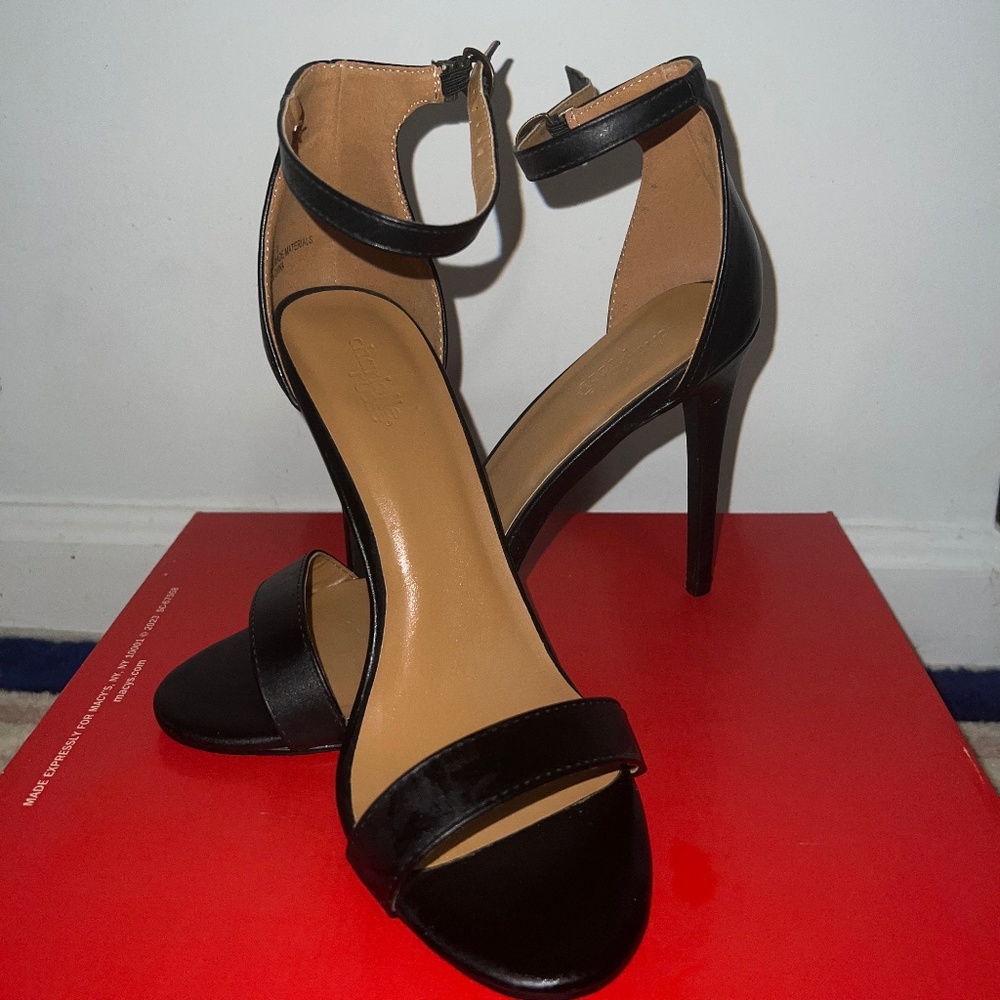 Charlotte Russe open toe heel